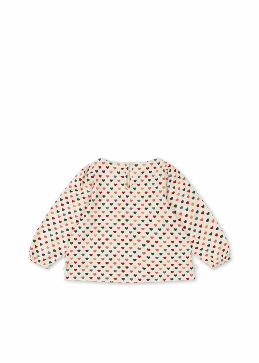 Tops | Kids Konges Sløjd DREY SLIT TEE GOTS Coeur Coloré