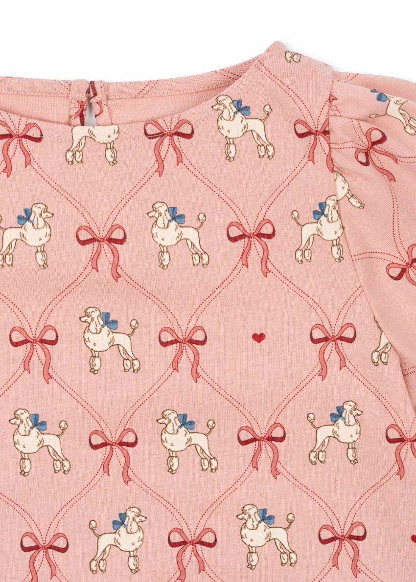 Tops | Kids Konges Sløjd DREY SLIT TEE GOTS Poodle