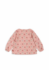 Tops | Kids Konges Sløjd DREY SLIT TEE GOTS Poodle