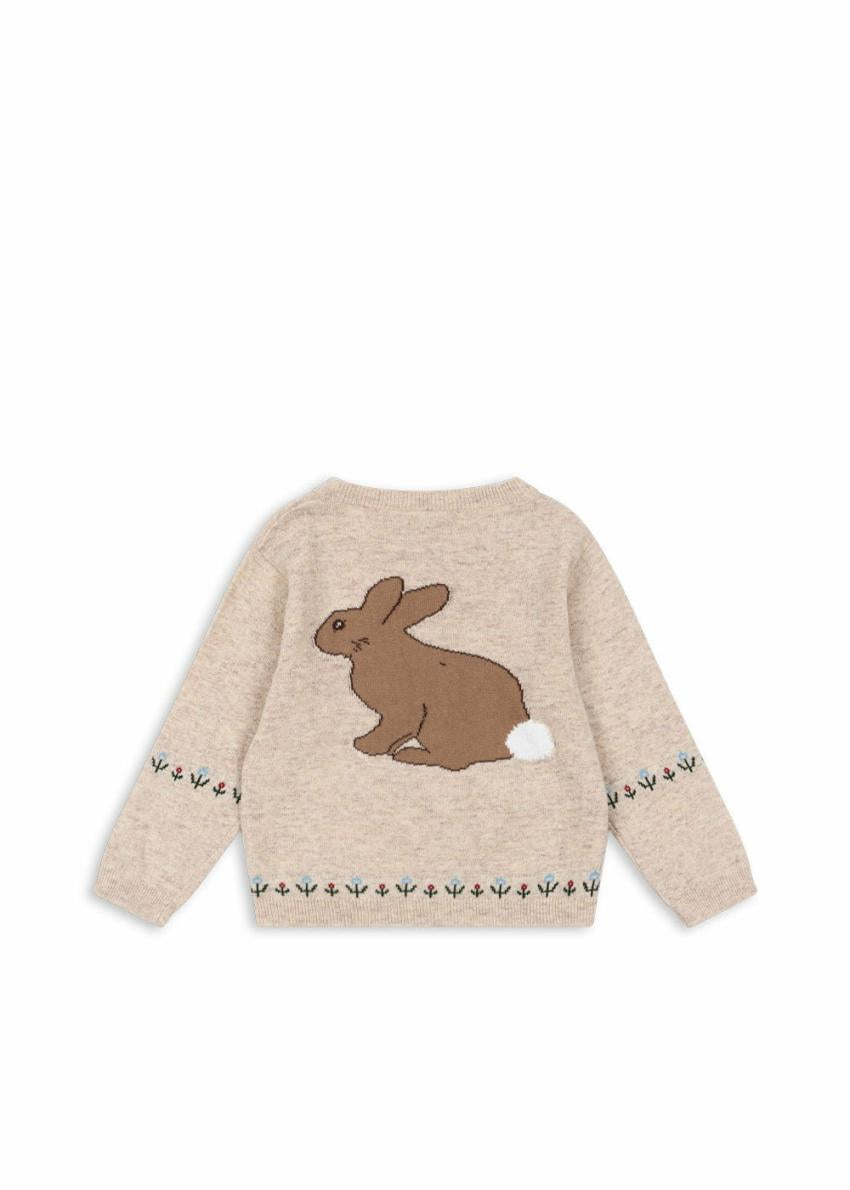 Tops | Kids Konges Sløjd ELI KNIT CARDIGAN Off White Melange