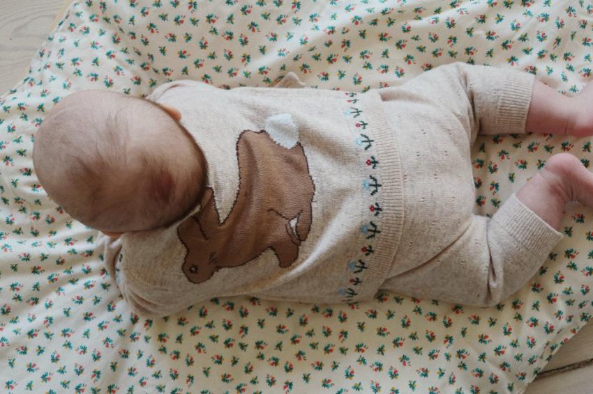 Tops | Kids Konges Sløjd ELI KNIT CARDIGAN Off White Melange