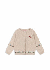 Tops | Kids Konges Sløjd ELI KNIT CARDIGAN Off White Melange