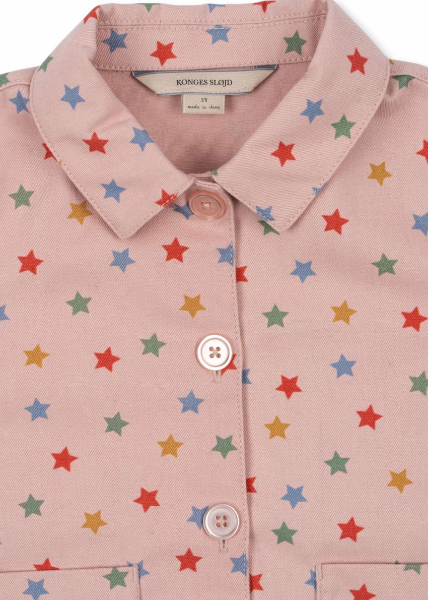 Tops | Kids Konges Sløjd FEN JACKET GOTS Estrella Rosa