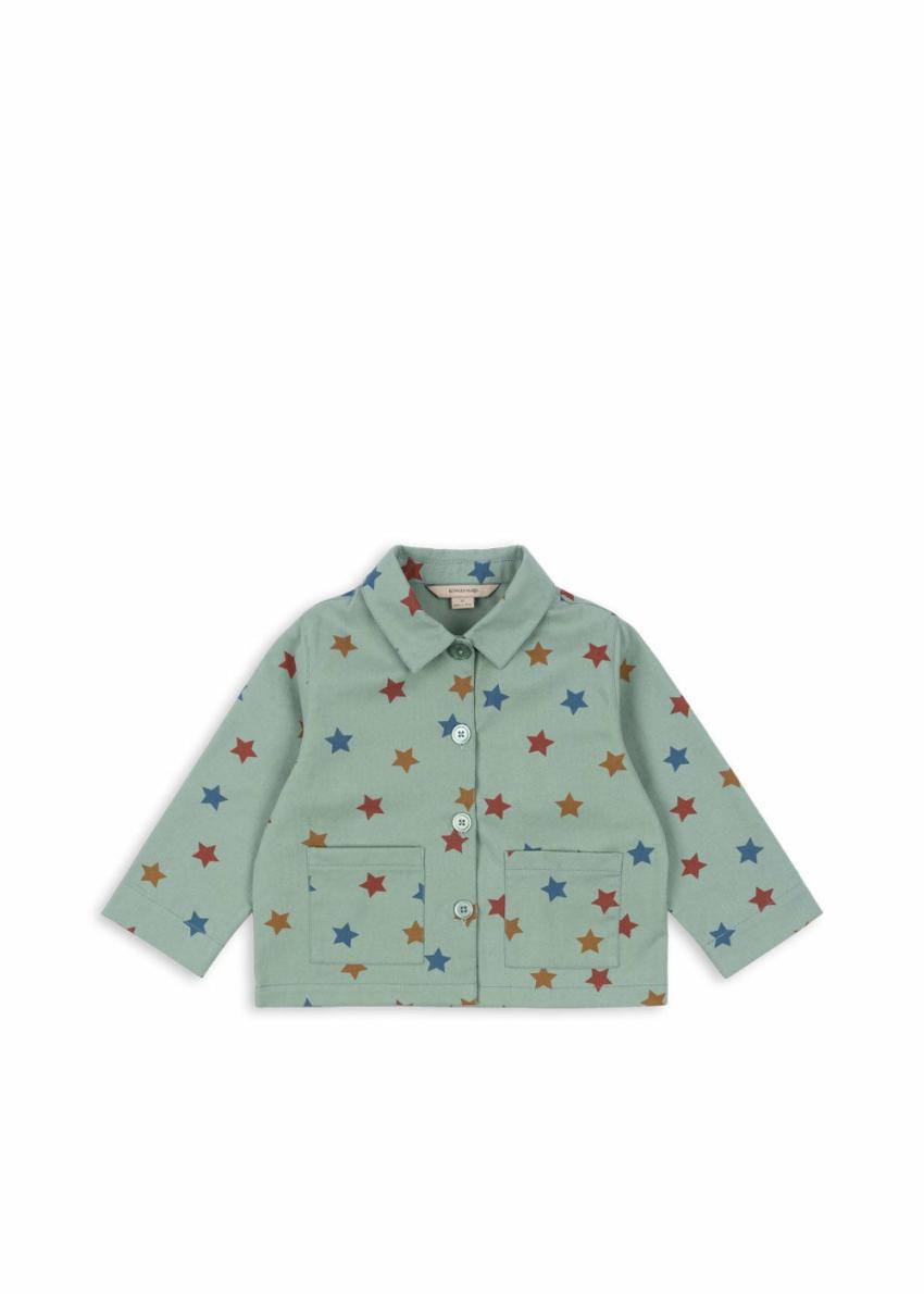 Tops | Kids Konges Sløjd FEN JACKET GOTS Estrella Verde