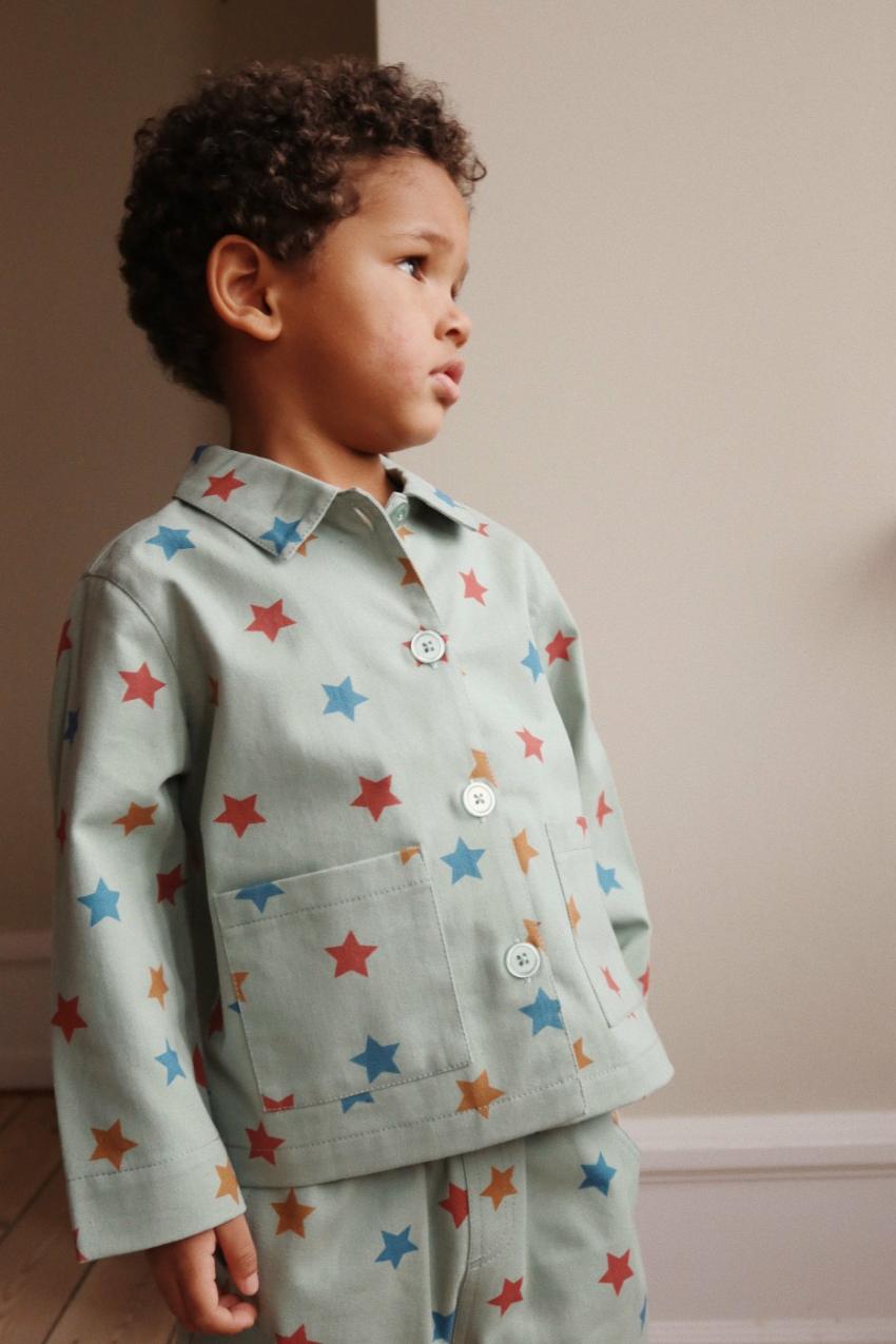 Tops | Kids Konges Sløjd FEN JACKET GOTS Estrella Verde