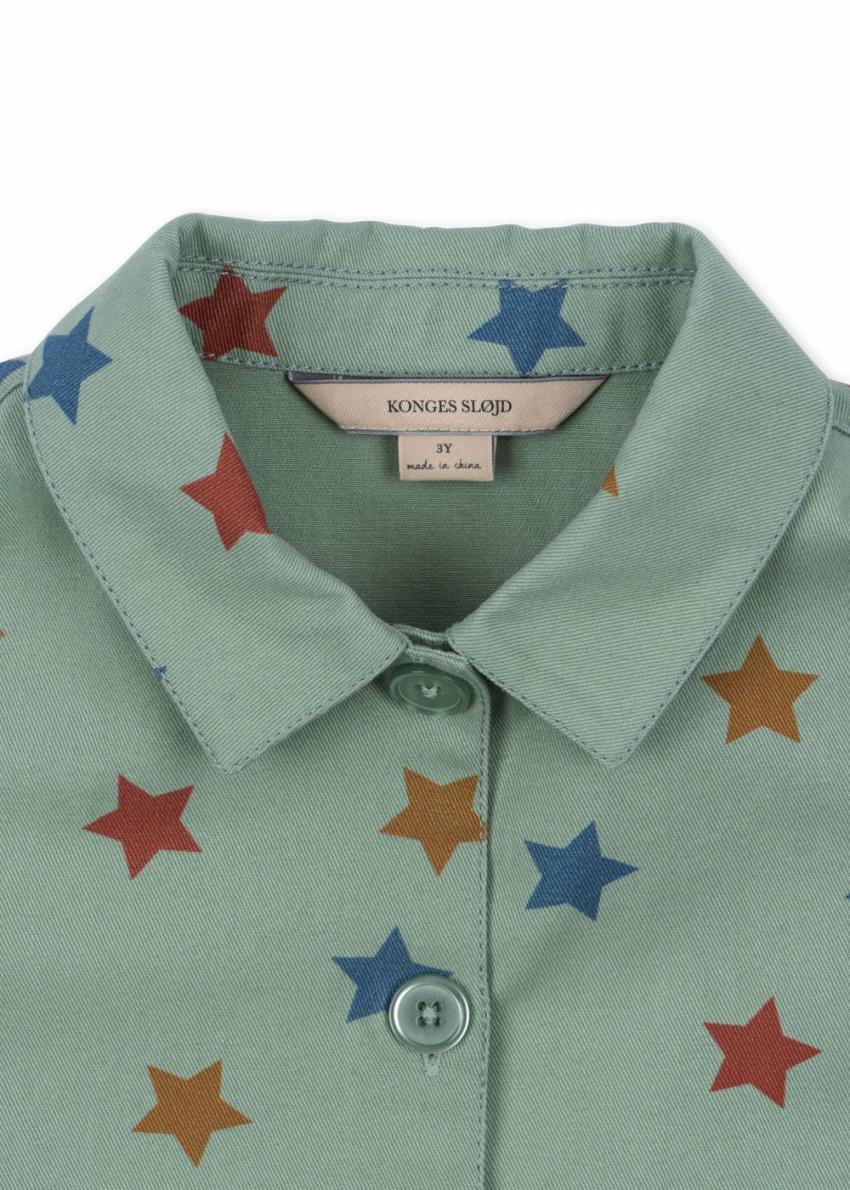 Tops | Kids Konges Sløjd FEN JACKET GOTS Estrella Verde