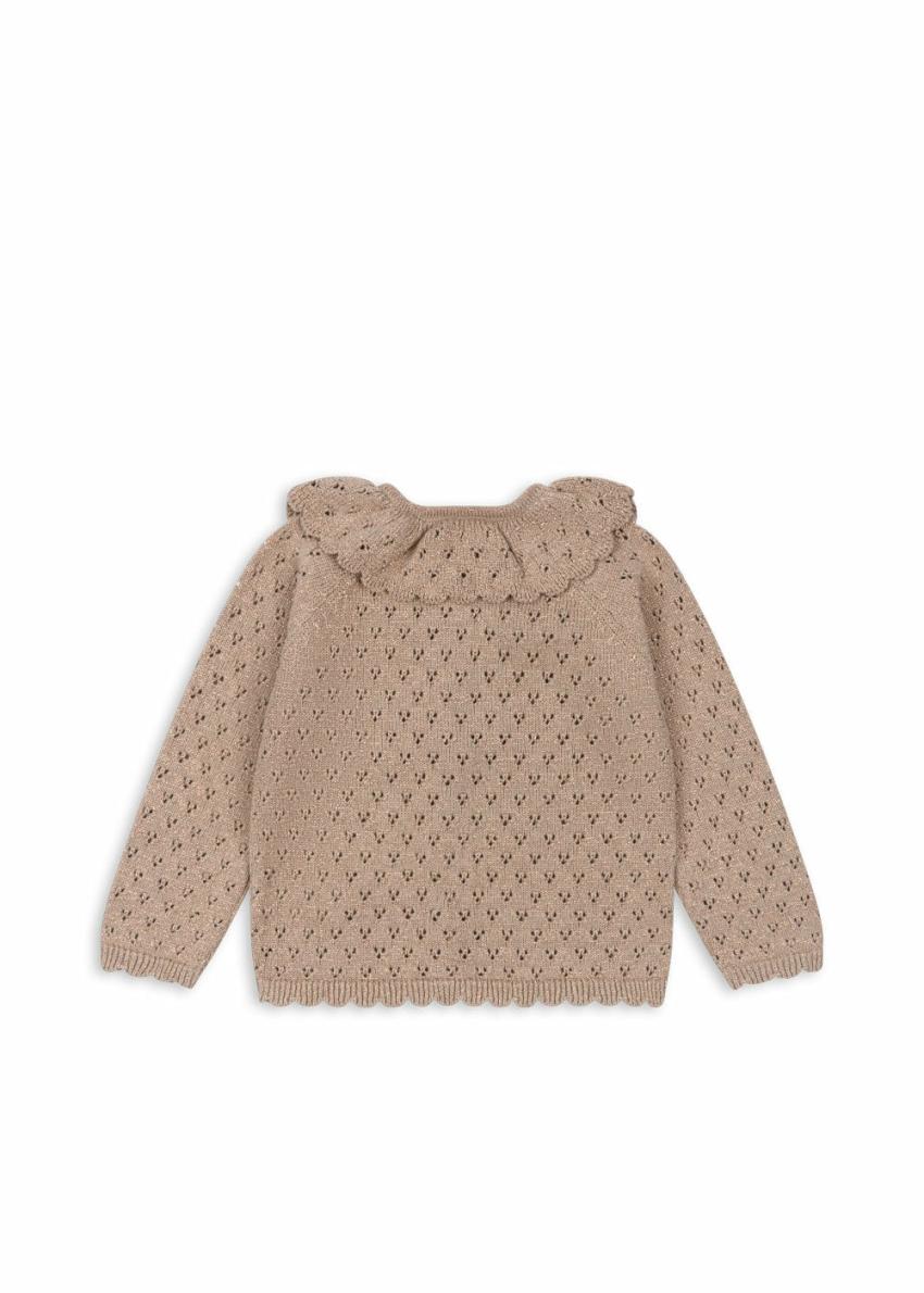 Tops | Kids Konges Sløjd HOLIDAY KNIT CARDIGAN Creme
