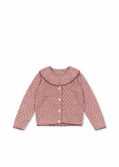 Tops | Kids Konges Sløjd HOLIDAY KNIT CARDIGAN Mellow Rose