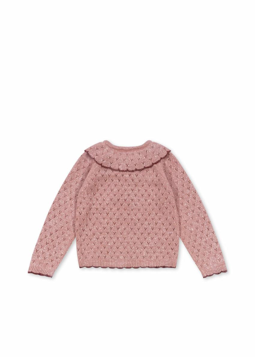 Tops | Kids Konges Sløjd HOLIDAY KNIT CARDIGAN Mellow Rose