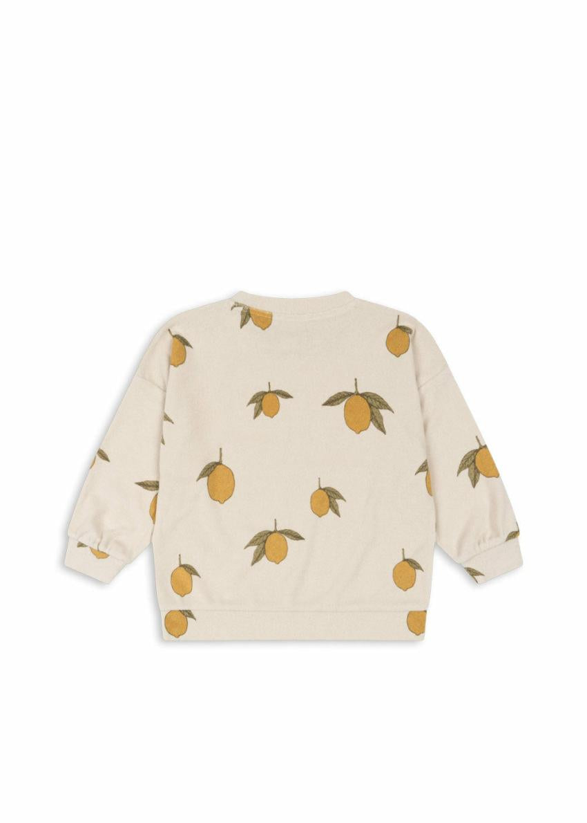 Tops | Kids Konges Sløjd ITTY SWEAT SHIRT GOTS Mon Grand Citron