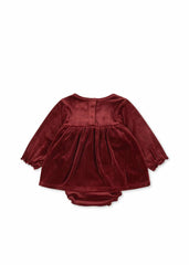 Tops | Kids Konges Sløjd JINGLE ROMPER DRESS GRS Red Dahlia