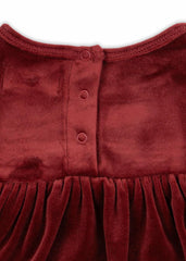 Tops | Kids Konges Sløjd JINGLE ROMPER DRESS GRS Red Dahlia