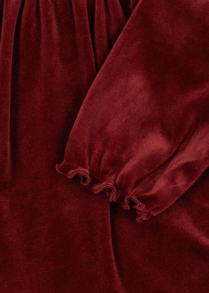 Tops | Kids Konges Sløjd JINGLE ROMPER DRESS GRS Red Dahlia