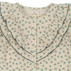 Tops | Kids Konges Sløjd KIM FRILL SS SHIRT GOTS Fleur Coloré