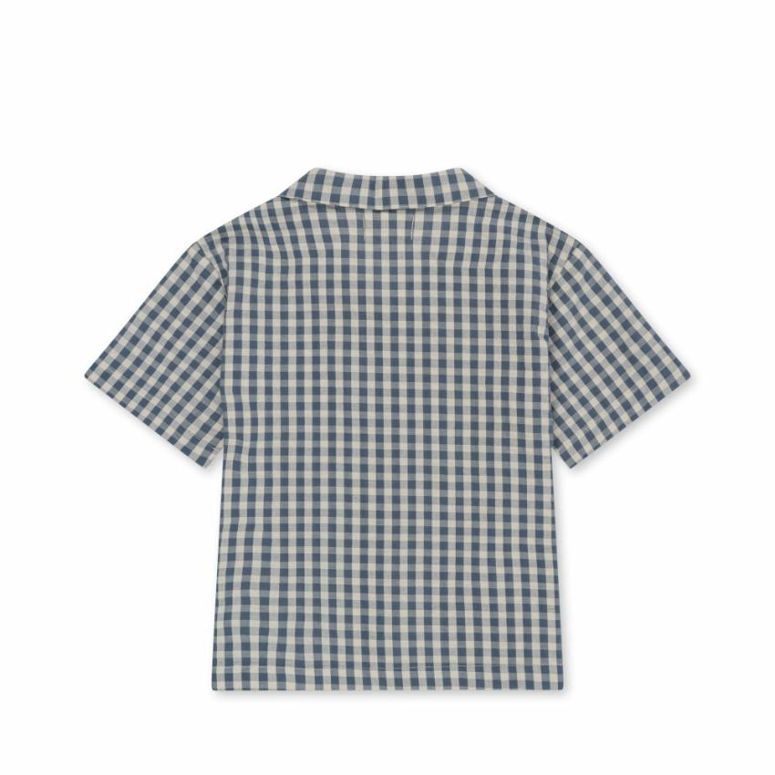 Tops | Kids Konges Sløjd KIM SS SHIRT Captains Blue Check