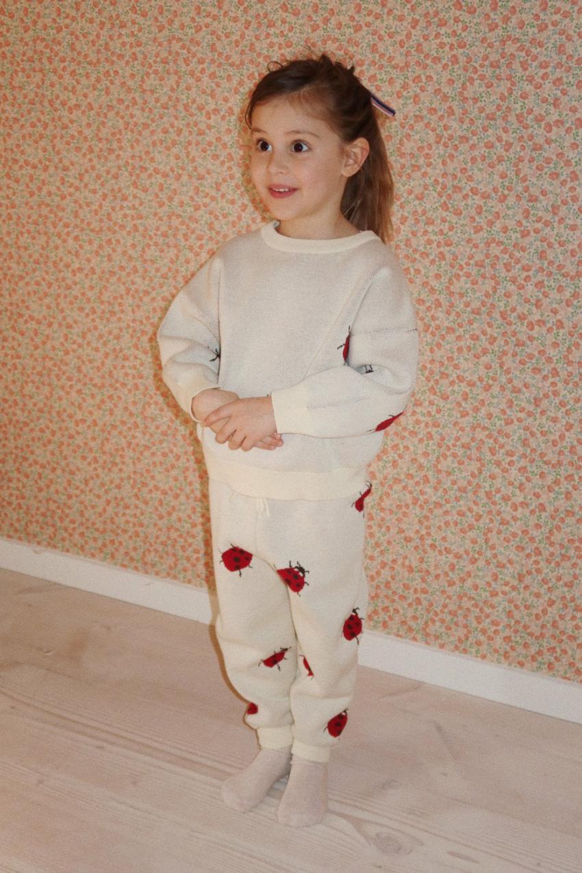 Tops | Kids Konges Sløjd LAPIS KNIT BLOUSE Ladybug