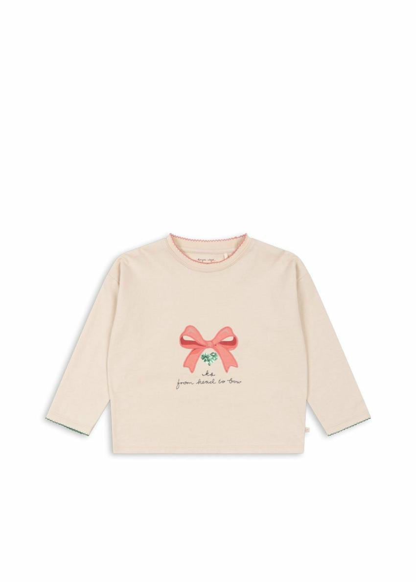 Tops | Kids Konges Sløjd LIN LS TEE GOTS Brazilian Sand
