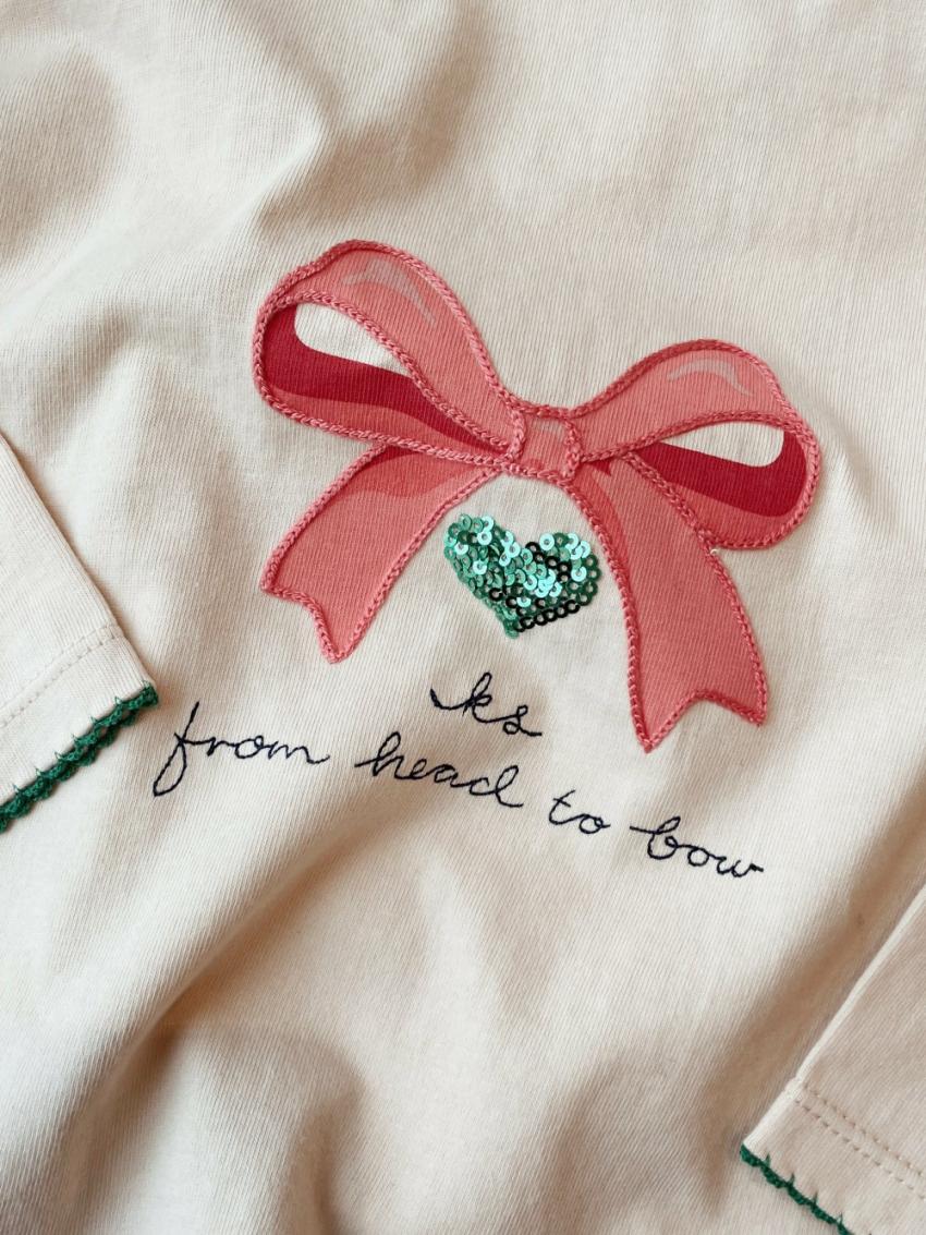 Tops | Kids Konges Sløjd LIN LS TEE GOTS Brazilian Sand