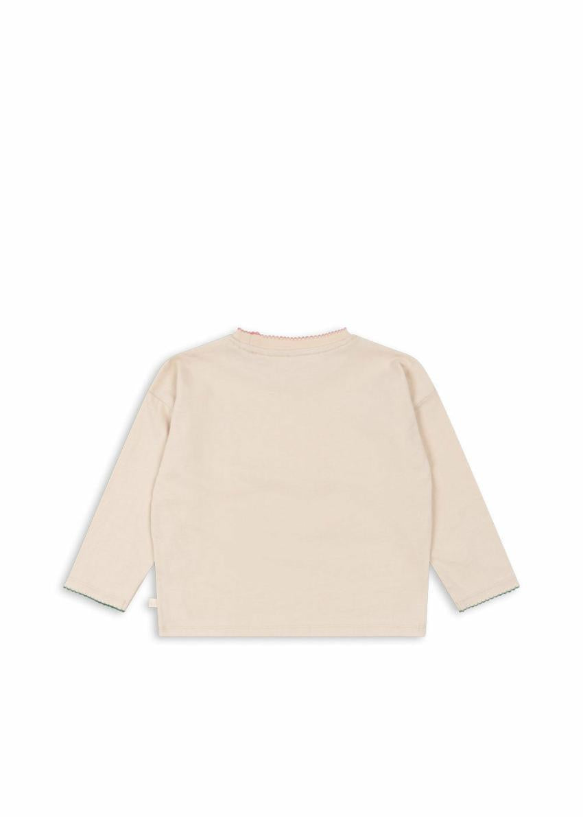 Tops | Kids Konges Sløjd LIN LS TEE GOTS Brazilian Sand