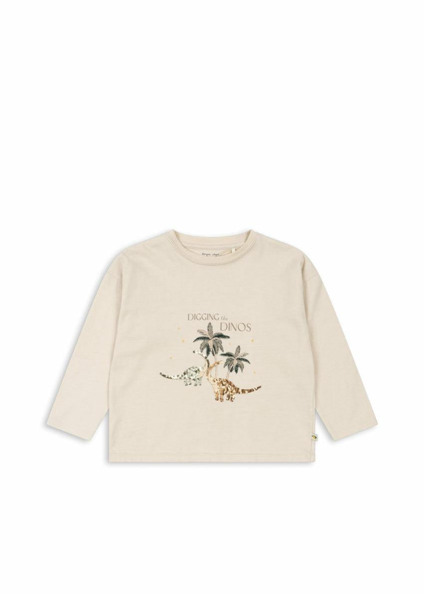 Tops | Kids Konges Sløjd LIN LS TEE GOTS French Oak