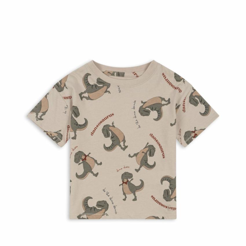 Tops | Kids Konges Sløjd LIN TEE GOTS Dansosaurus