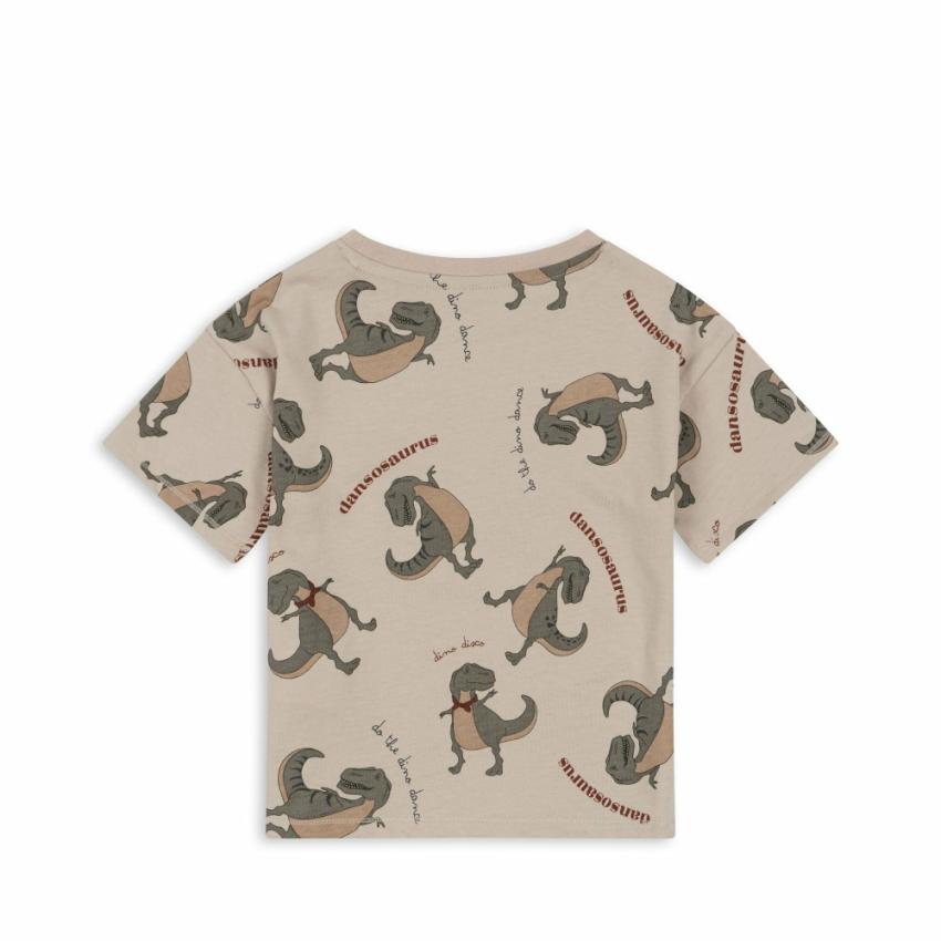 Tops | Kids Konges Sløjd LIN TEE GOTS Dansosaurus