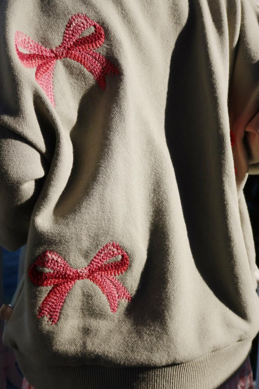 Tops | Kids Konges Sløjd LOU BOW SWEATSHIRT OCS Tea