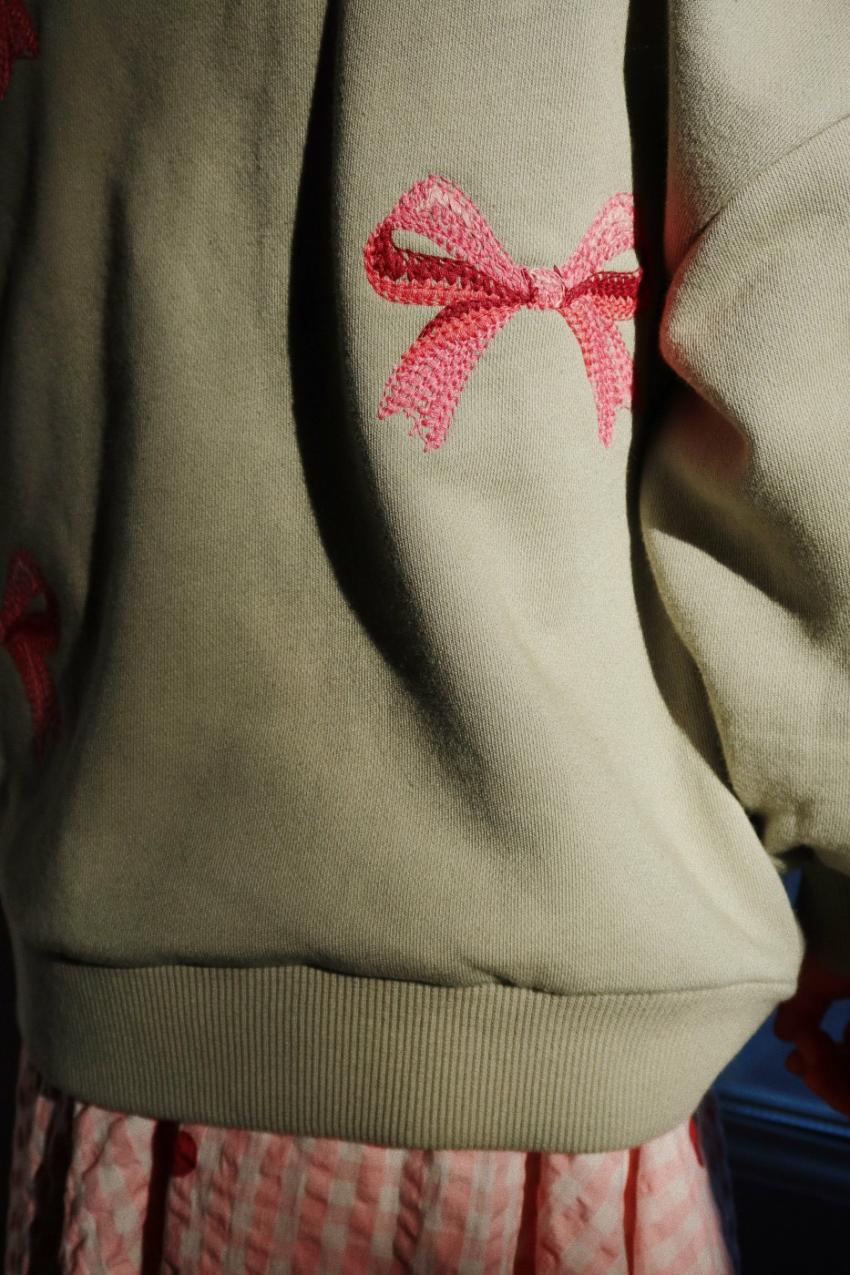 Tops | Kids Konges Sløjd LOU BOW SWEATSHIRT OCS Tea