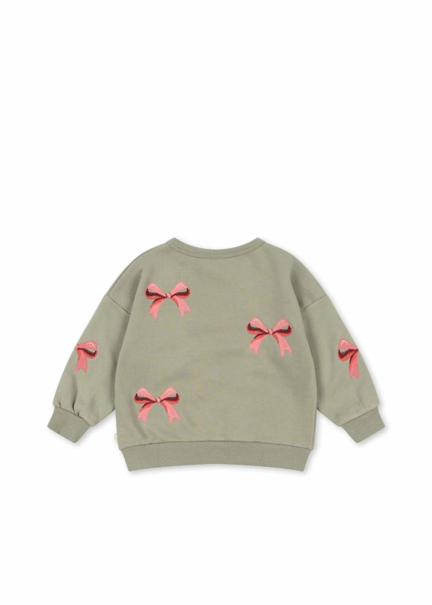 Tops | Kids Konges Sløjd LOU BOW SWEATSHIRT OCS Tea