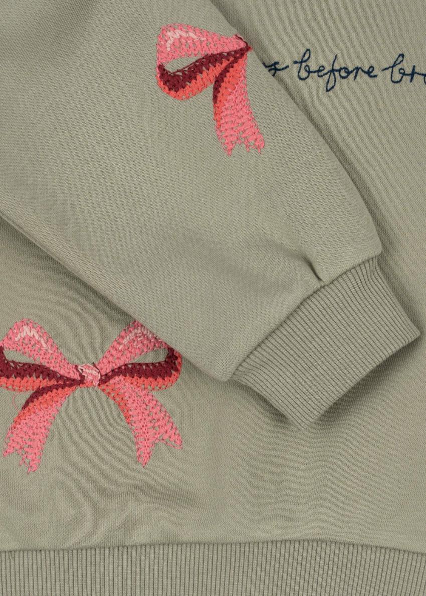 Tops | Kids Konges Sløjd LOU BOW SWEATSHIRT OCS Tea