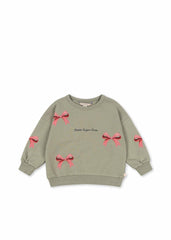 Tops | Kids Konges Sløjd LOU BOW SWEATSHIRT OCS Tea
