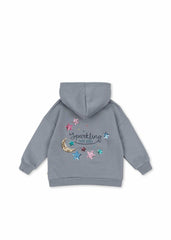 Tops | Kids Konges Sløjd LOU SEQUIN SWEAT HOOD OCS Tradewinds
