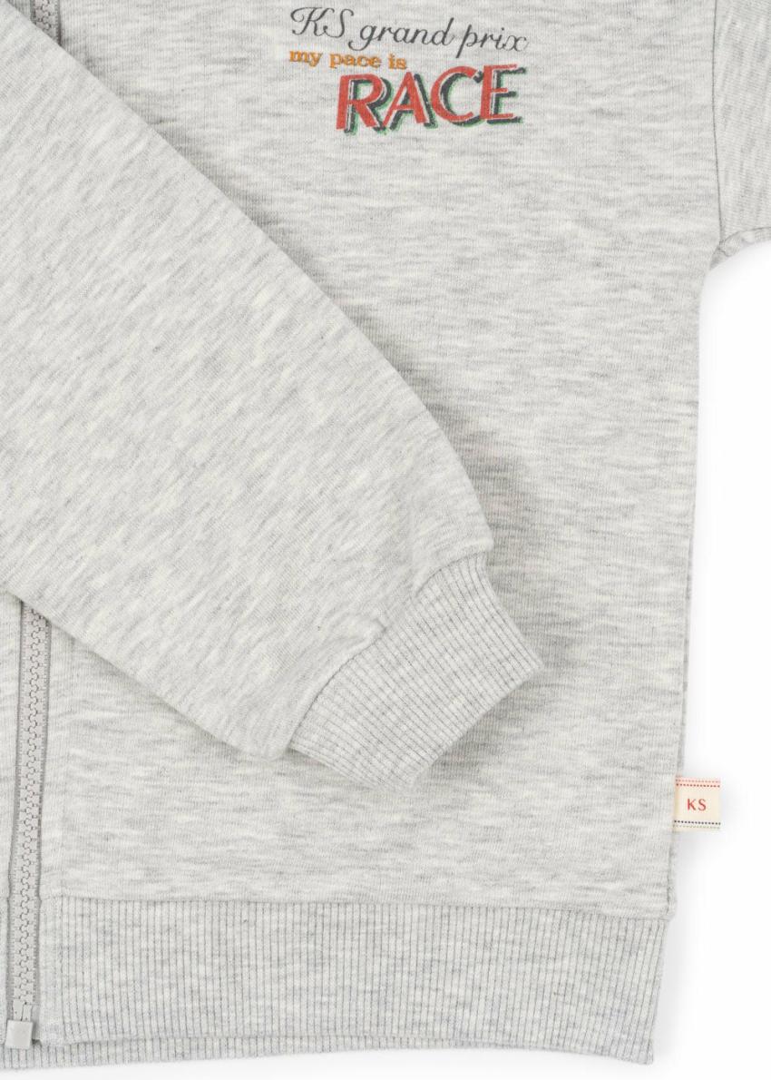 Tops | Kids Konges Sløjd LOU SWEAT HOOD OCS Grey Melange