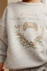 Tops | Kids Konges Sløjd LOU SWEAT SHIRT OCS Grey Melange