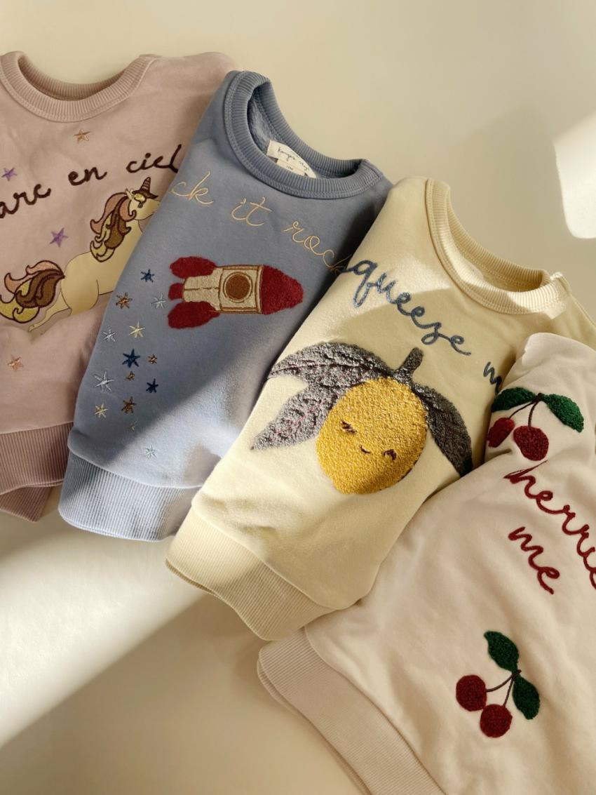 Tops | Kids Konges Sløjd LOU SWEATSHIRT French Oak