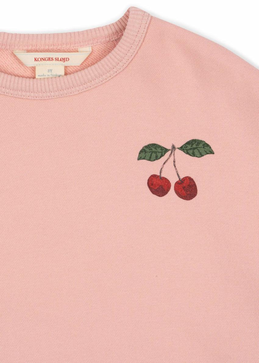Tops | Kids Konges Sløjd LOU SWEATSHIRT OCS Mellow Rose Cherry