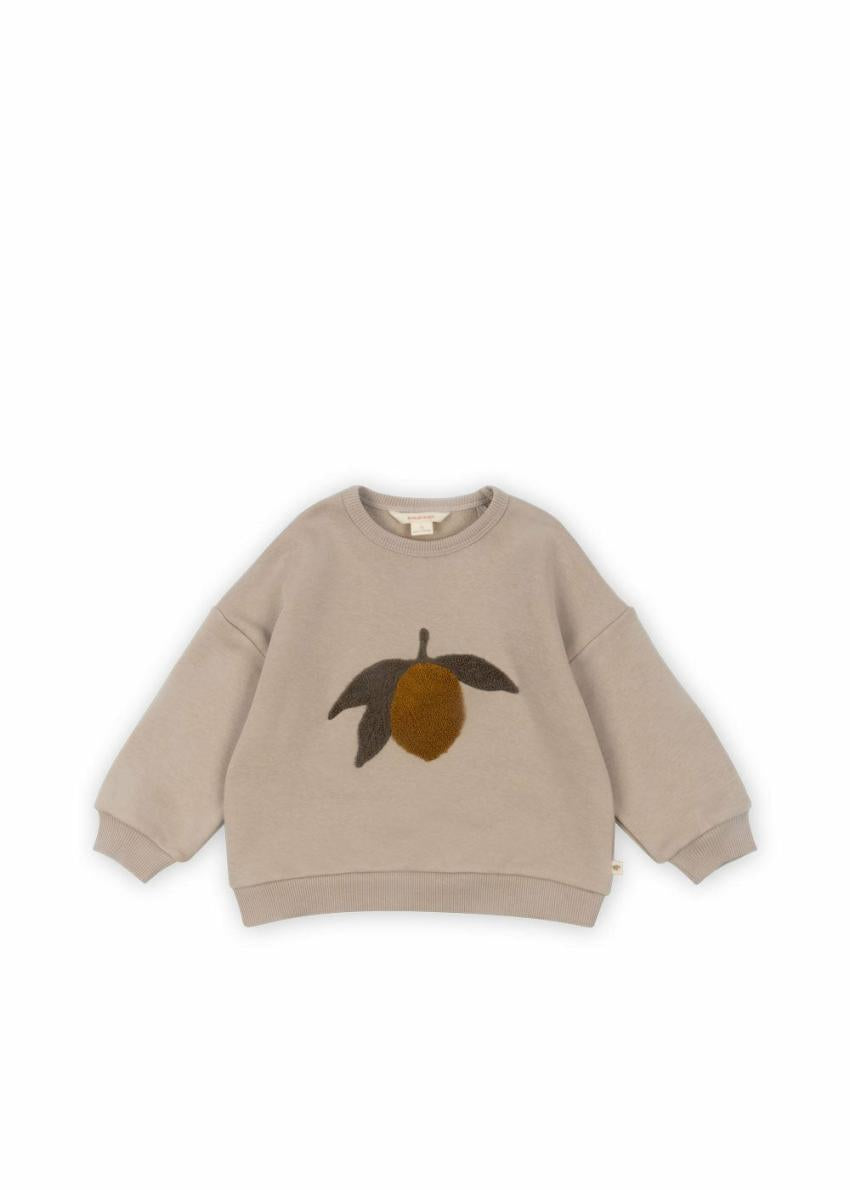 Tops | Kids Konges Sløjd LOU TERRY SWEAT SHIRT OCS Oxford Tan