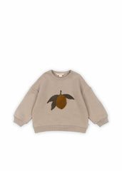 Tops | Kids Konges Sløjd LOU TERRY SWEAT SHIRT OCS Oxford Tan