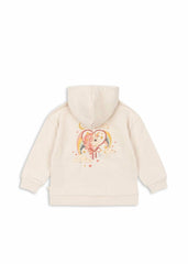 Tops | Kids Konges Sløjd LOUPY LOU HOODIE GOTS Ecru