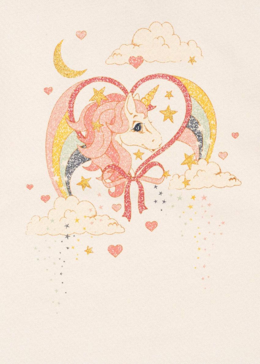 Tops | Kids Konges Sløjd LOUPY LOU HOODIE GOTS Ecru