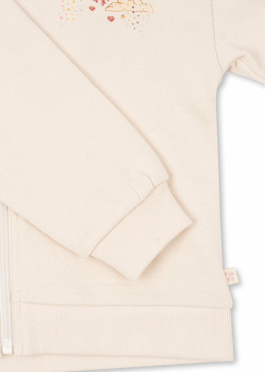 Tops | Kids Konges Sløjd LOUPY LOU HOODIE GOTS Ecru