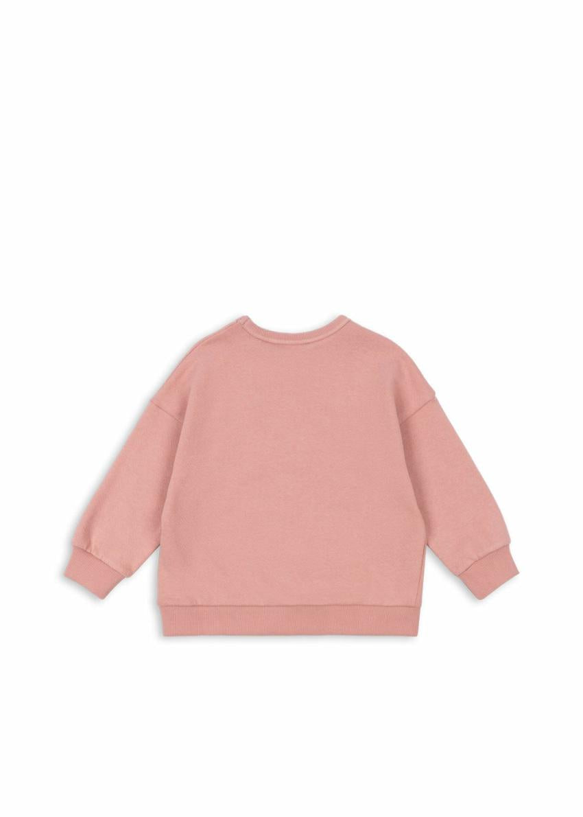 Tops | Kids Konges Sløjd LOUPY LOU SWEAT SHIRT GOTS Bow Rose