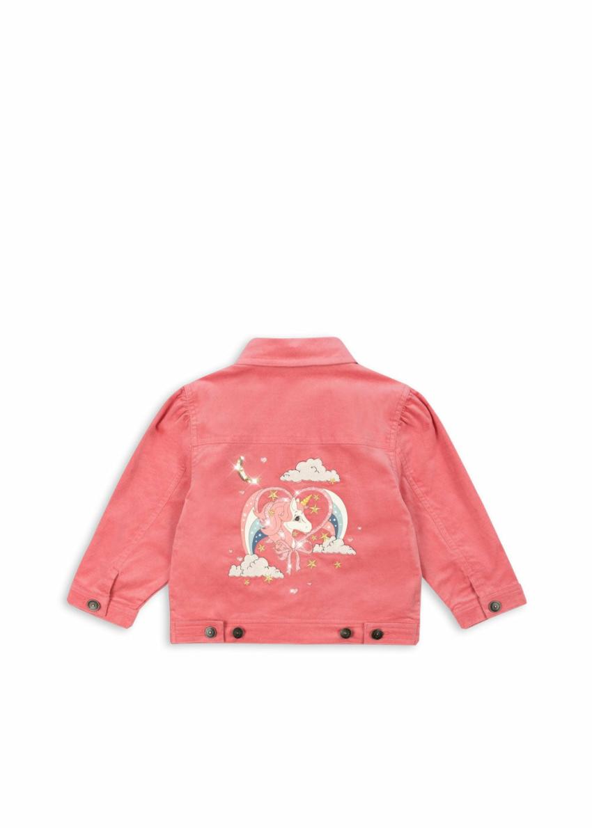 Tops | Kids Konges Sløjd LUCKY JACKET GOTS Flamingo Plume