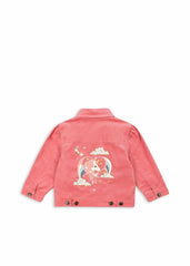 Tops | Kids Konges Sløjd LUCKY JACKET GOTS Flamingo Plume