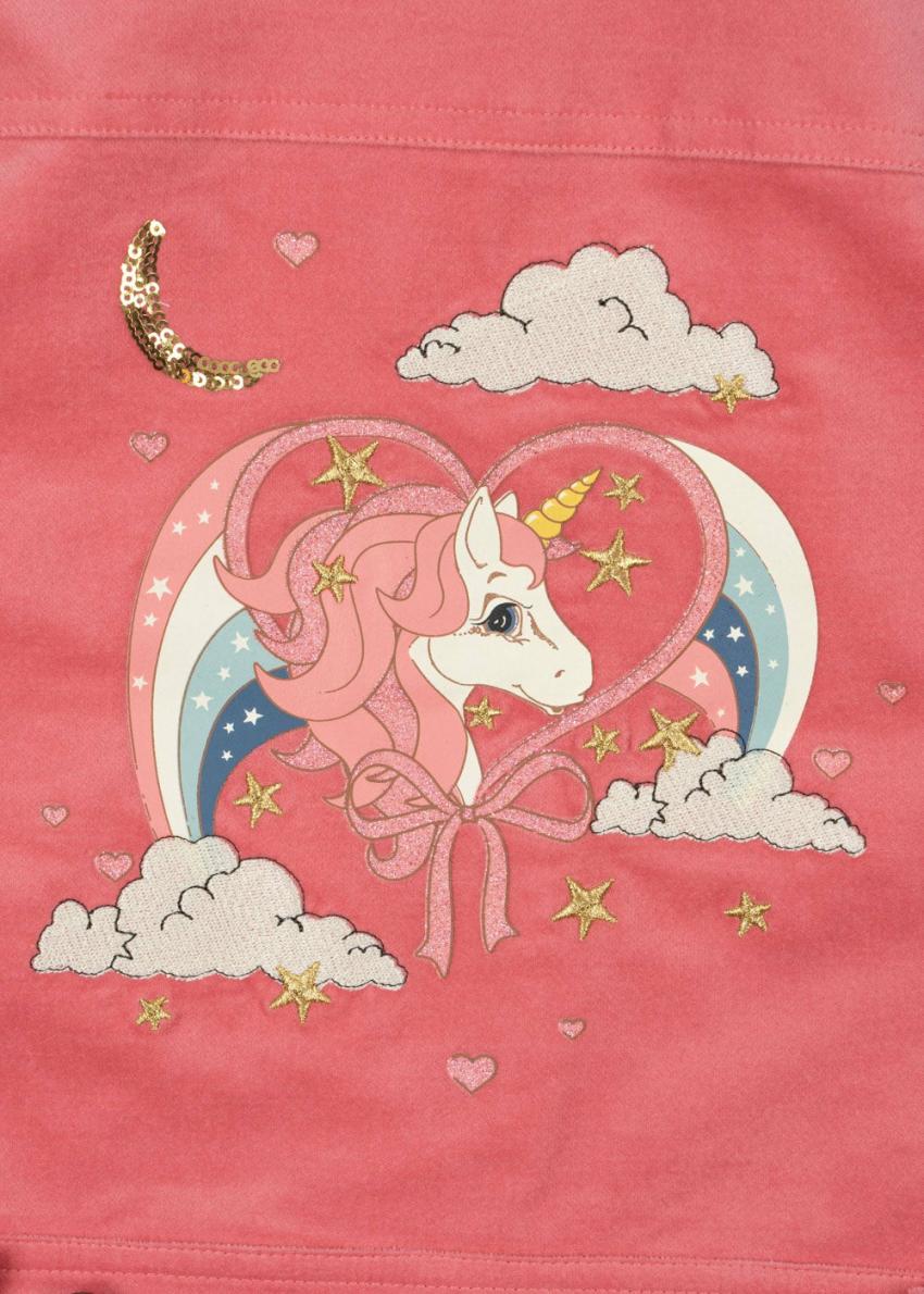 Tops | Kids Konges Sløjd LUCKY JACKET GOTS Flamingo Plume