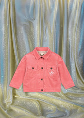 Tops | Kids Konges Sløjd LUCKY JACKET GOTS Flamingo Plume
