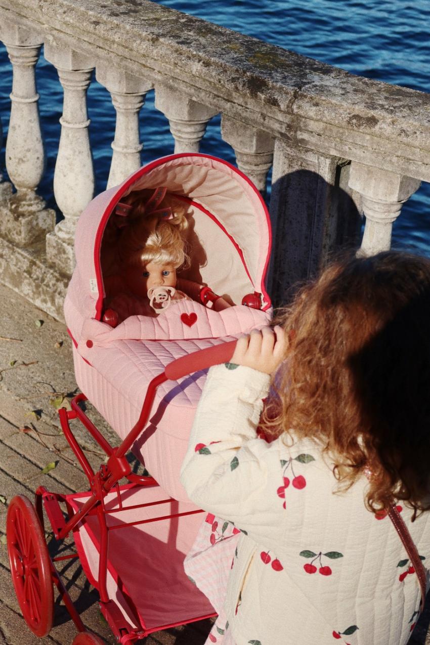 Tops | Kids Konges Sløjd LUNELLA QUILTED JACKET GOTS Ma Grande Cerise