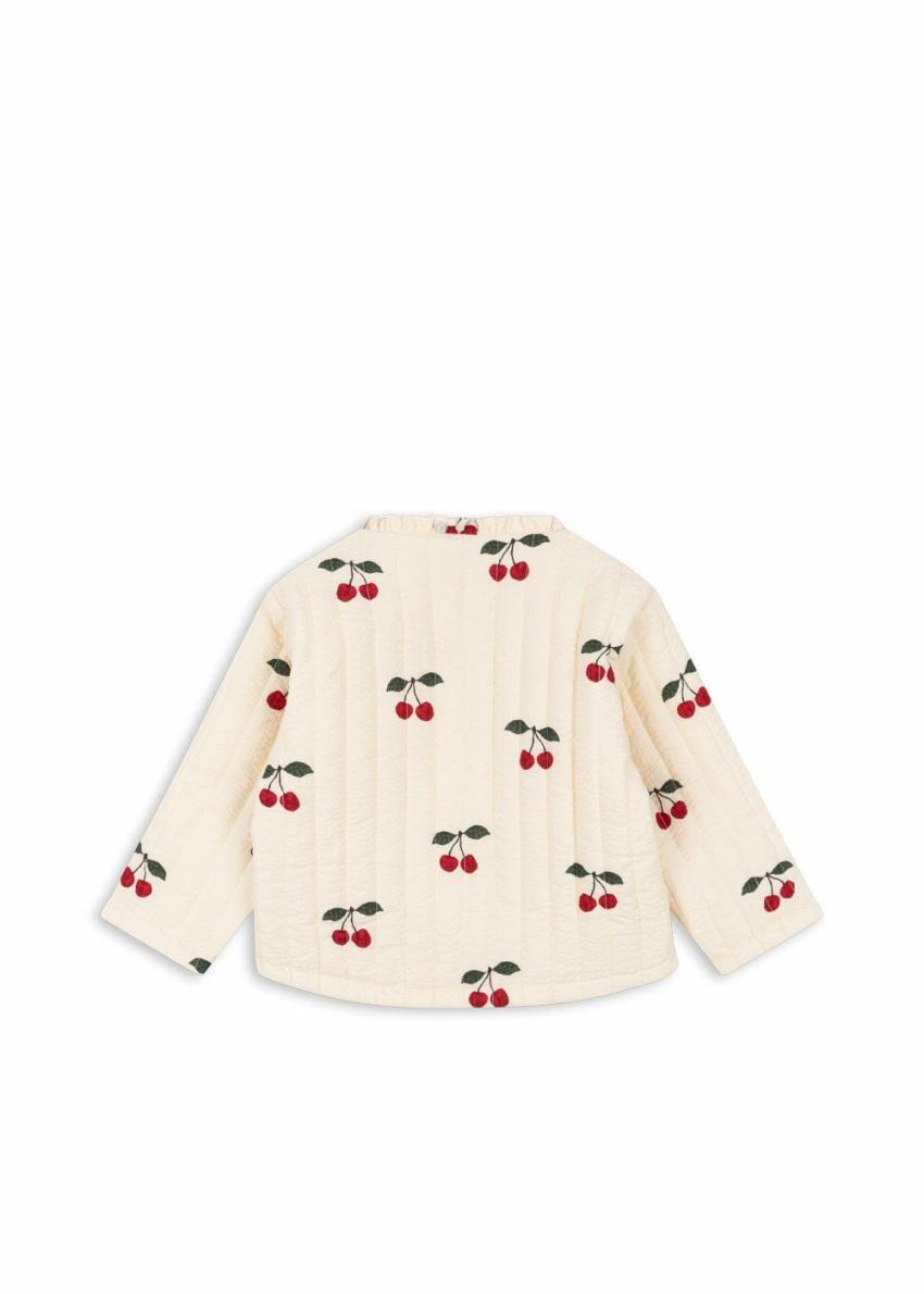 Tops | Kids Konges Sløjd LUNELLA QUILTED JACKET GOTS Ma Grande Cerise