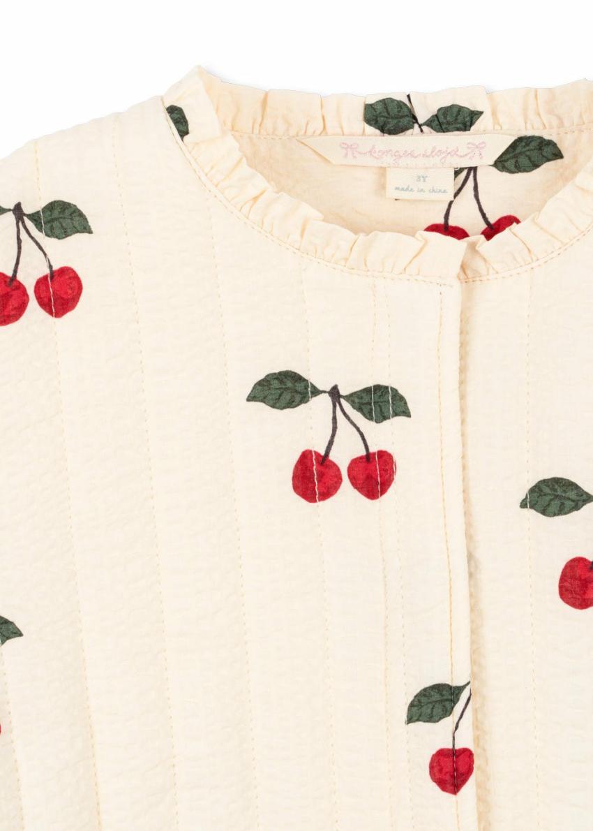 Tops | Kids Konges Sløjd LUNELLA QUILTED JACKET GOTS Ma Grande Cerise