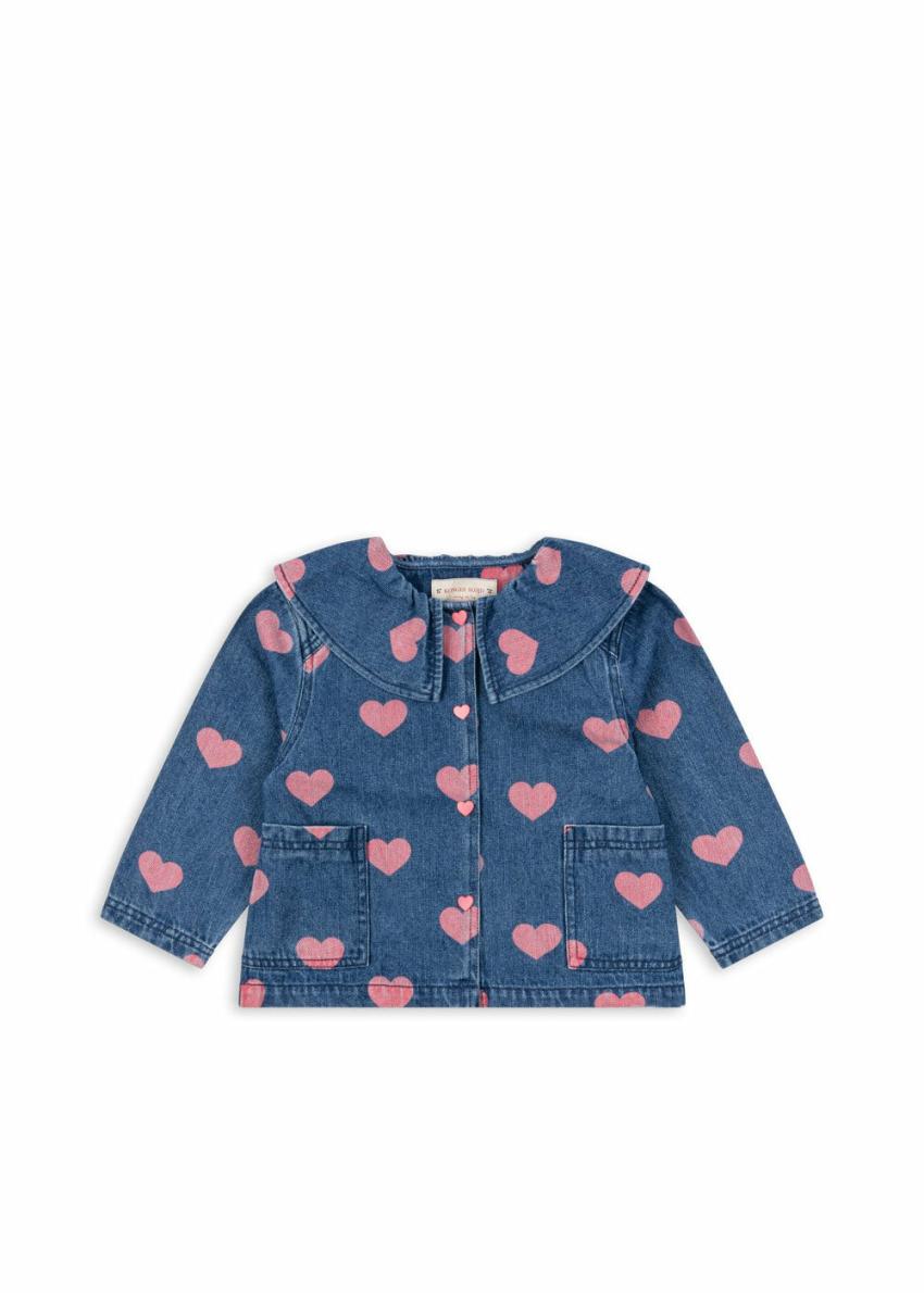 Tops | Kids Konges Sløjd MAGOT DENIM SHIRT GOTS Bon Coeur Pink